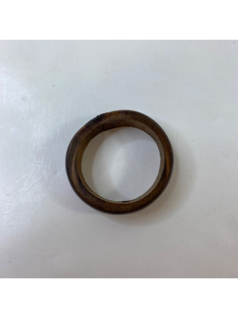 Set 12 Handcrafted 1" Diameter Wooden Napkin Rings Rustic Charm Serve Ware - Picture 4 of 9